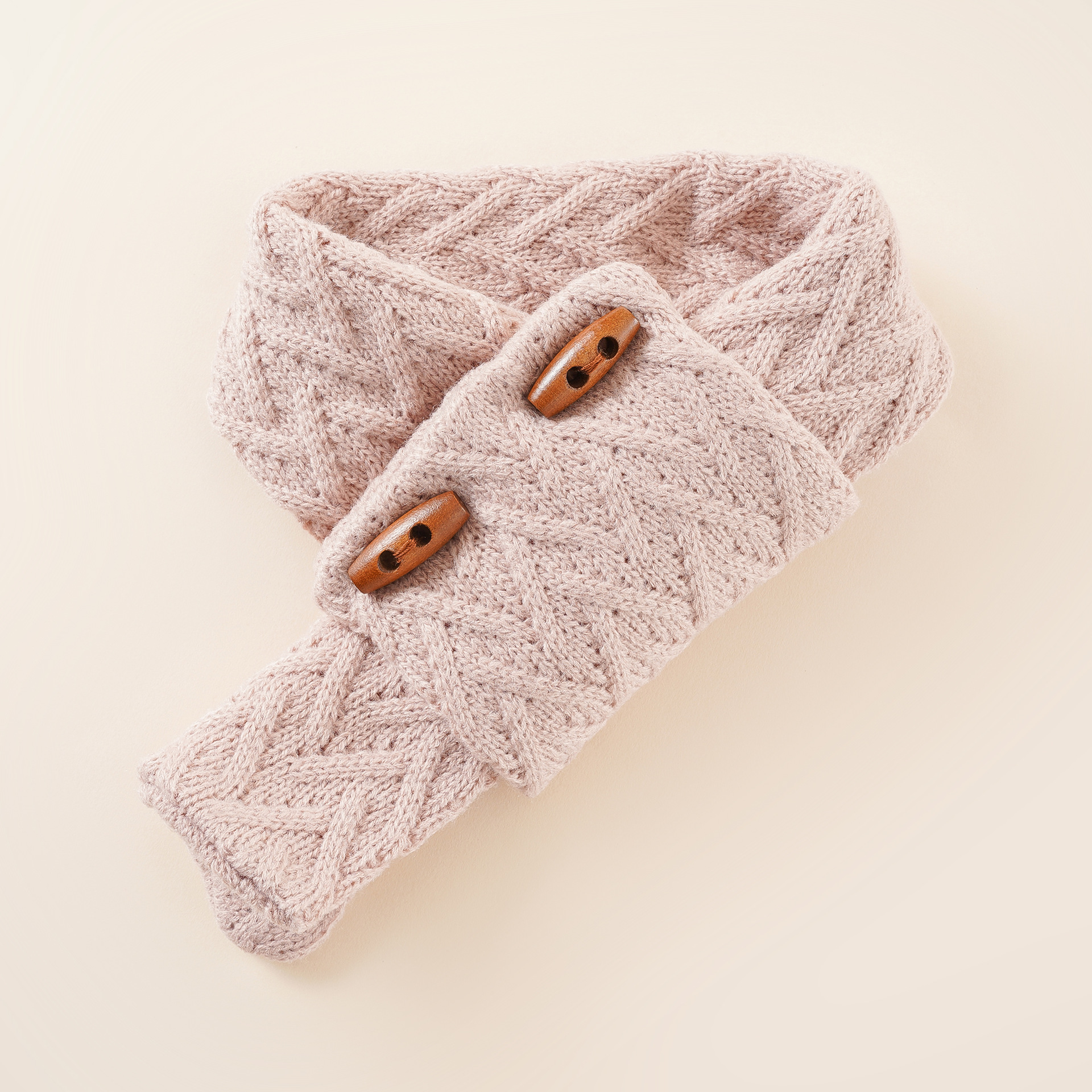 Otoño e Invierno DE LOS NIÑOS lindos bufanda pequeña cuerno hebilla decoración Cruz bebé bufanda Niños Niñas niños calientes