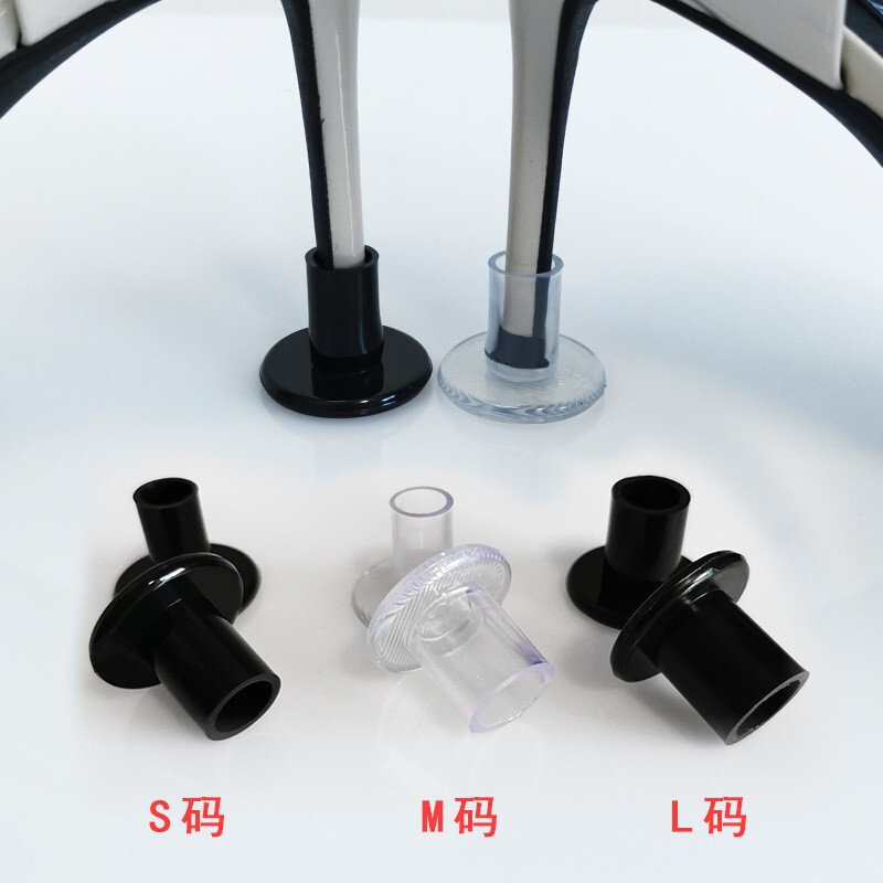 Noise-canceling heel cover high-heeled shoes heel protective cover non-slip heel nail cover Heel Protectors round heel mute