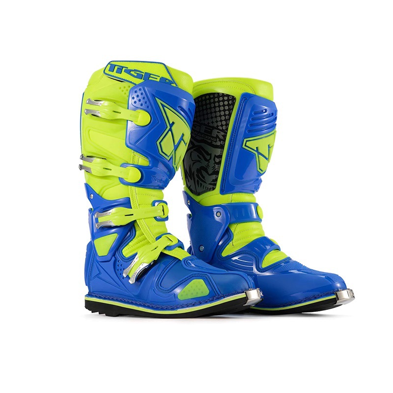 가동축 형광 노란색 + 파란색