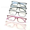transparent TR Frame black square Spectacle frame men and women Teenagers myopia glasses