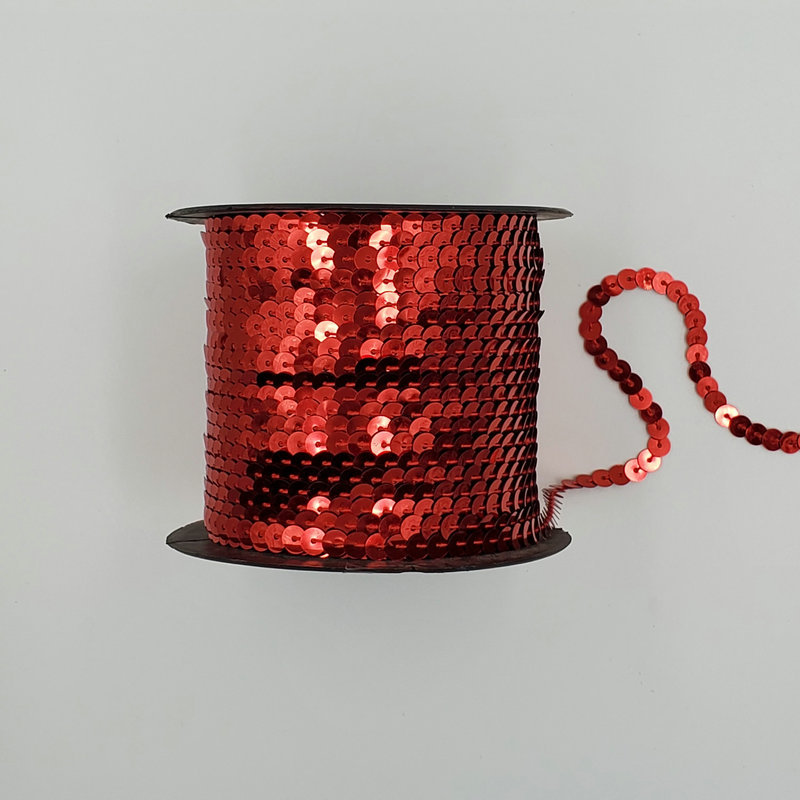 6mm 플랫 연결 피스(90m/롤) 빅 레드 3013