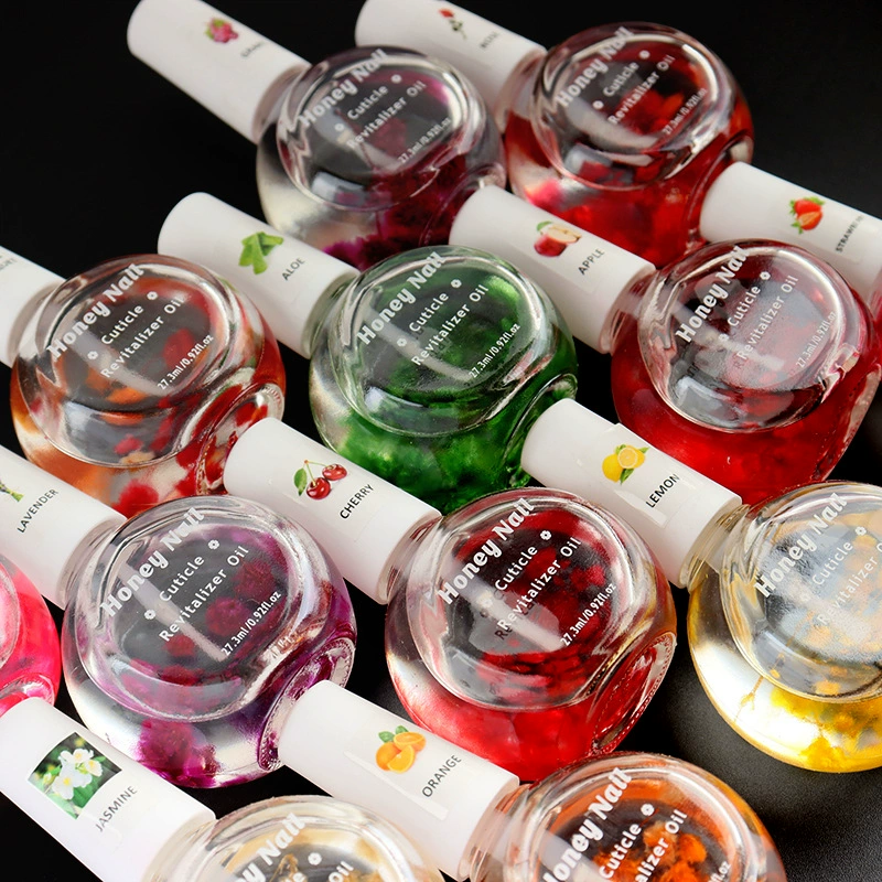 Трансграничное масло для ногтей увлажняет ногти для предотвращения омертвения кожи, восстанавливает зазубрины, натуральное масло для ухода за сухими цветами, 30 мл