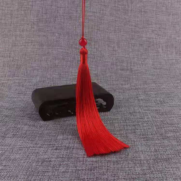 新款簡約風旗袍掛件12cm流蘇夏季旗袍漢服中國風掛件復古吊墜掛飾