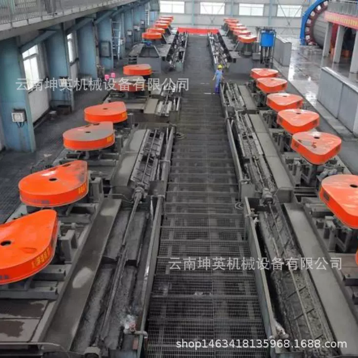 有色金属尾矿富集设备 选矿浮选工艺生产线设备 定制矿选浮选设备