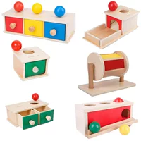 Деревянные дидактические материалы для Montessori для коробок, текстильная таблица для детского сада, игрушка, наука и техника, раннее образование
