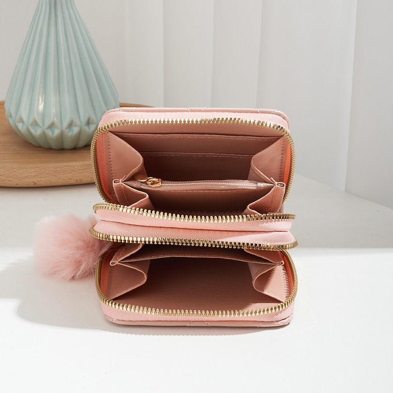 Bolso de Mano para Documentos de PU con Doble Cierre de Cremallera para Uso Diario image 5