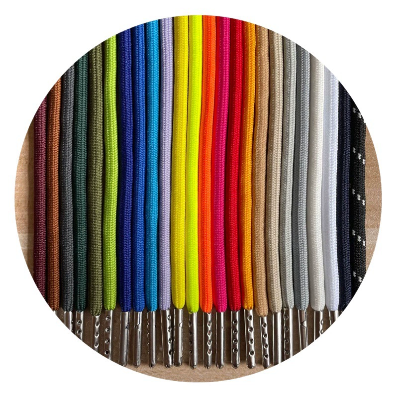 500 цветов, шнурок из шифрованного полиэстера, круглый, 5-6 мм, для пояса брюк, шапки, толстовки и штанов.