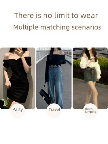 Original patented strapless underwear for women with small breasts, invisible non-slip tube top, wrapped chest, anti-exposure, traceless bra