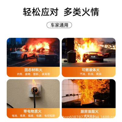 portable fire-fighting equipment, Vehicle fire extinguisher