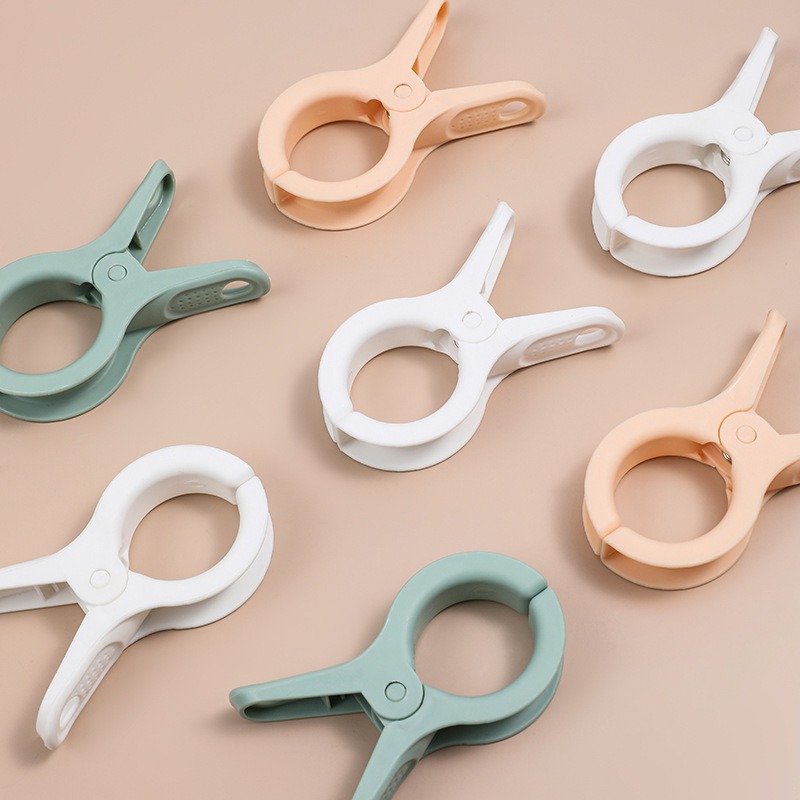 Clip de edredón de algodón grande, edredón de sol simple, gran clip de plástico sin marcas, clip de ropa de secado antideslizante.