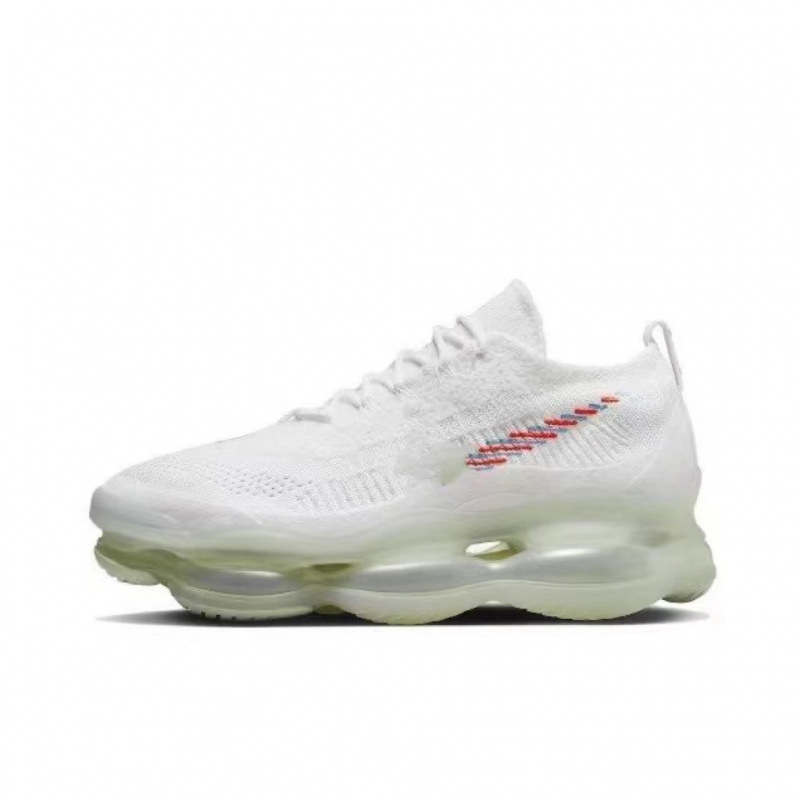 Zapatos Putian de alta versión ax scorpion línea voladora almohadilla de aire arco iris tejido alta zapatos deportivos para correr