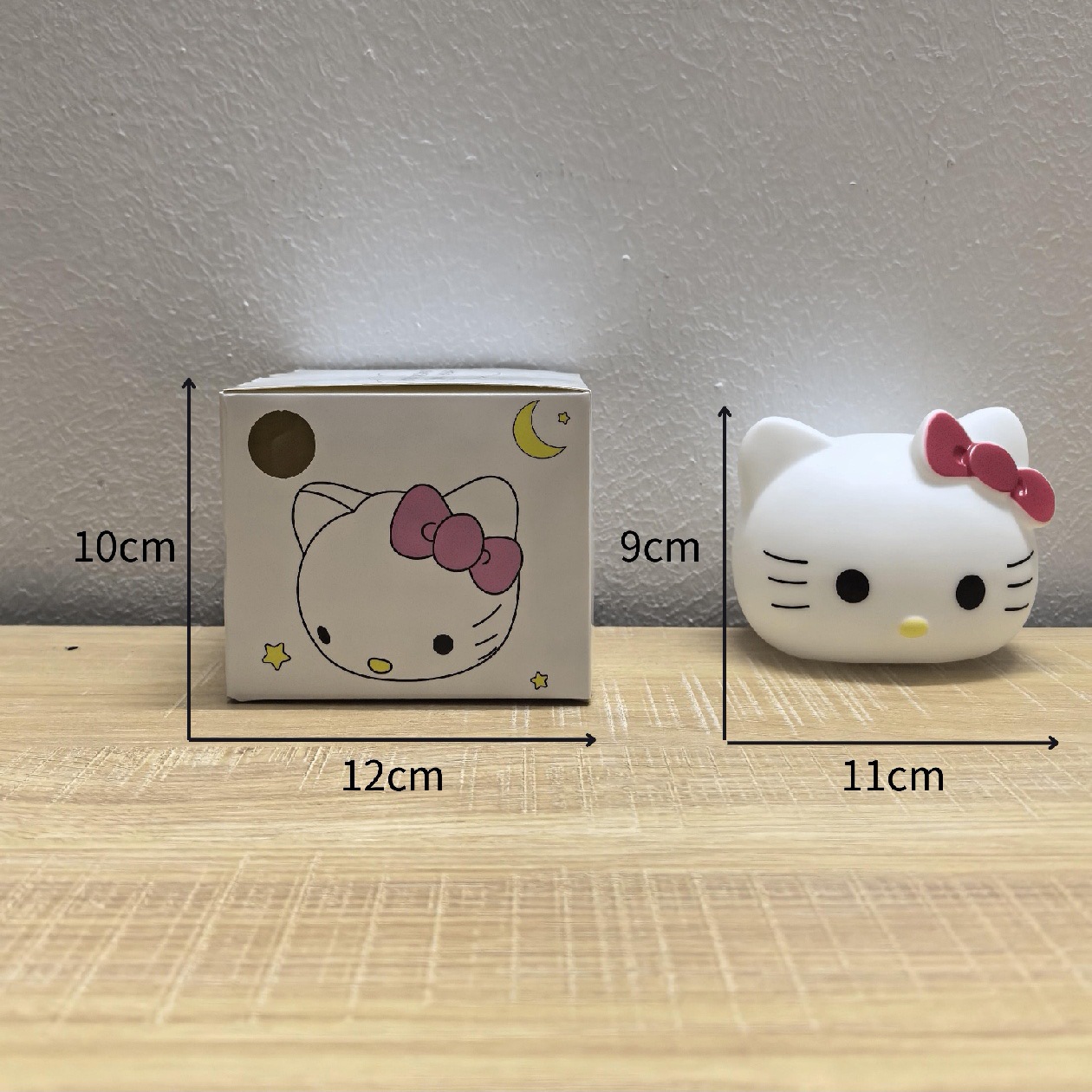 Doudou Duck Night Light Modelo de carga LED Lámpara de mesa de palmaditas junto a la cama para amamantar y dormir para amigos y compañeros de clase Regalos de cumpleaños