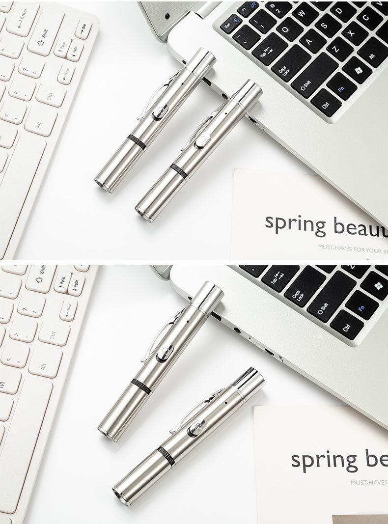 多图投影逗猫手电