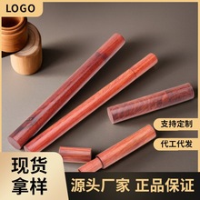 花梨木香管沉香线香桶卧香炉檀香香筒实木沉香桶居家摆设工艺品