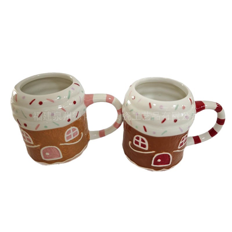 Comercio exterior exportación de tazas de cerámica de Halloween tazas de café de cerámica de pareja caliente tazas estéreo de Halloween