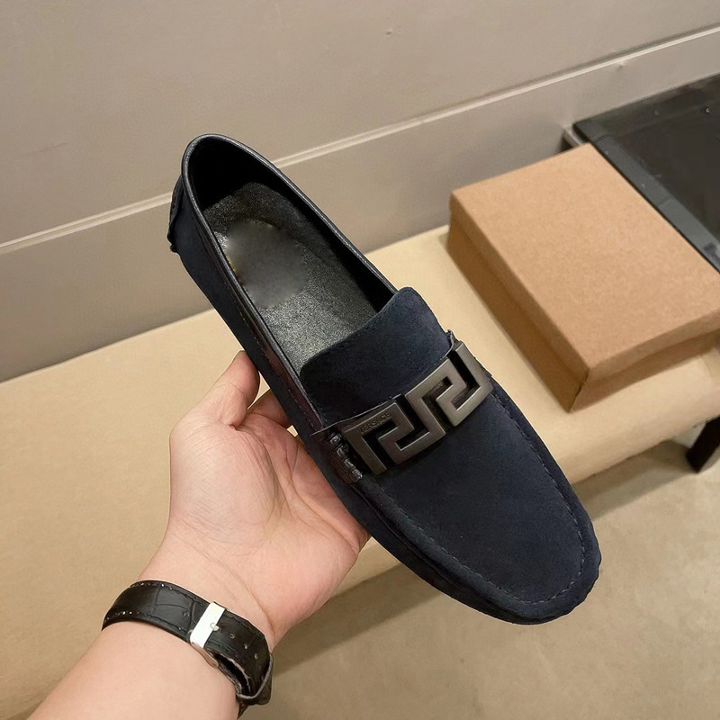 Nuevos zapatos de hombre de primavera y otoño, zapatos de cuero casuales europeos, zapatos de cuero para hombres, zapatos de cuero para hombres, zapatos de hombre transpirables.