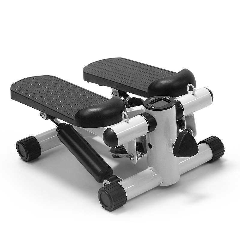 ステッパー 室内小型器具 家庭用 静音クライミングマシン 登山 脚足運動 手すり付き 静音設計|undefined