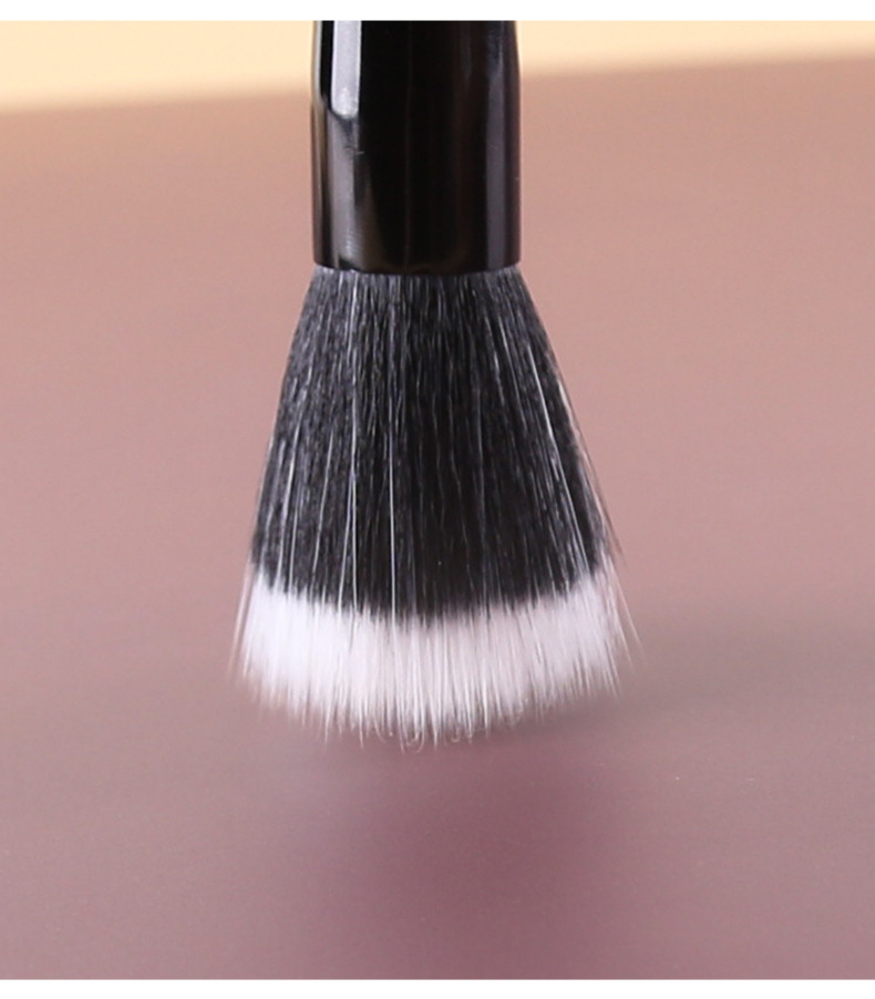 Simple Double-layer Stippling Loose Powder Makeup Brush display picture 4