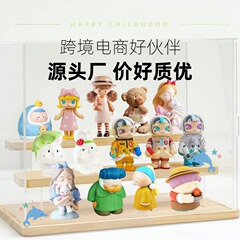 ブラインドボックス展示棚バブルマット収納ボックスレゴモデル防塵アクリル手作り展示棚クロスボーダー