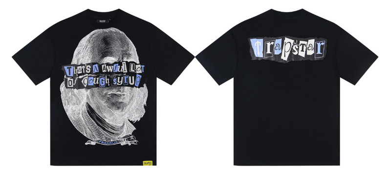 新作入荷 クロスボーダー貿易 Trapstar 高画質プリント 半袖ショートパンツセット 長袖|undefined