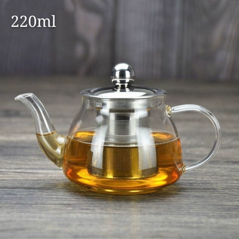 Маленький чайник, стеклянный маленький термостойкий фильтр, один горшок, мини-домашний офис, кунг-фу, черный чай Пуэр 200