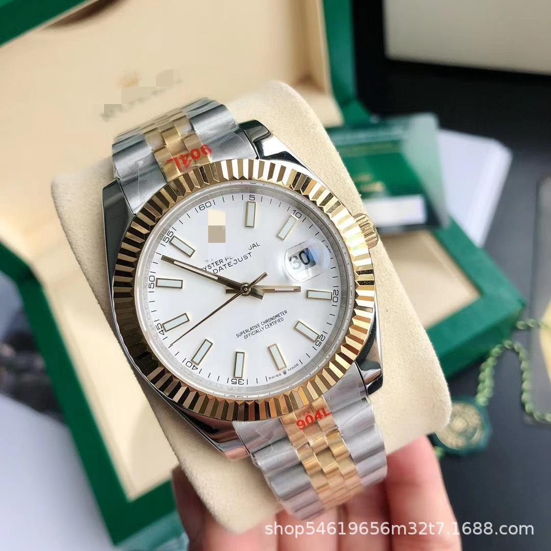 C Factory Laojia Log Watch Reloj mecánico automático para hombres Fábrica Microempresa con bienes Comercio exterior transfronterizo Retro