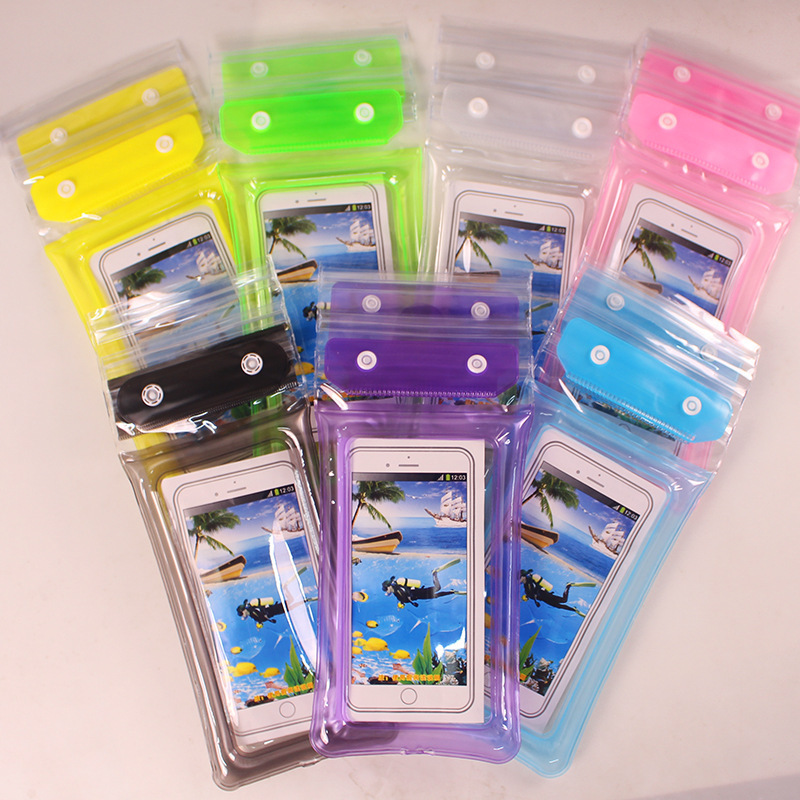 70% off 携帯電話防水バッグエアバッグベルクロタッチスクリーン水泳温泉シールストリップ 4 倍防水ケース卸売|undefined