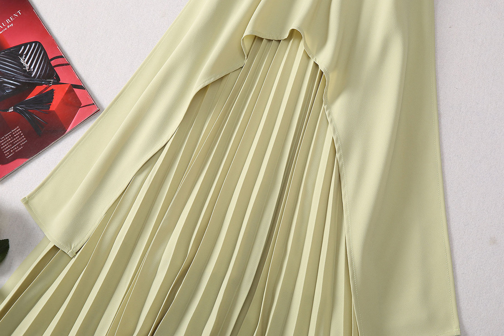 0426-04 前绑带裙摆压褶飞边坎肩连衣裙 310 (15