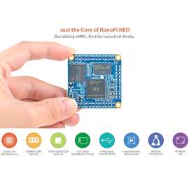 [NanoPi NEO Core核心板] 全志H3超小核心板IoT开发板UbuntuCore