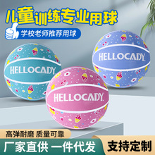 儿童篮球4号5号耐磨正品儿童幼儿园小学生女生卡通篮蓝球批发