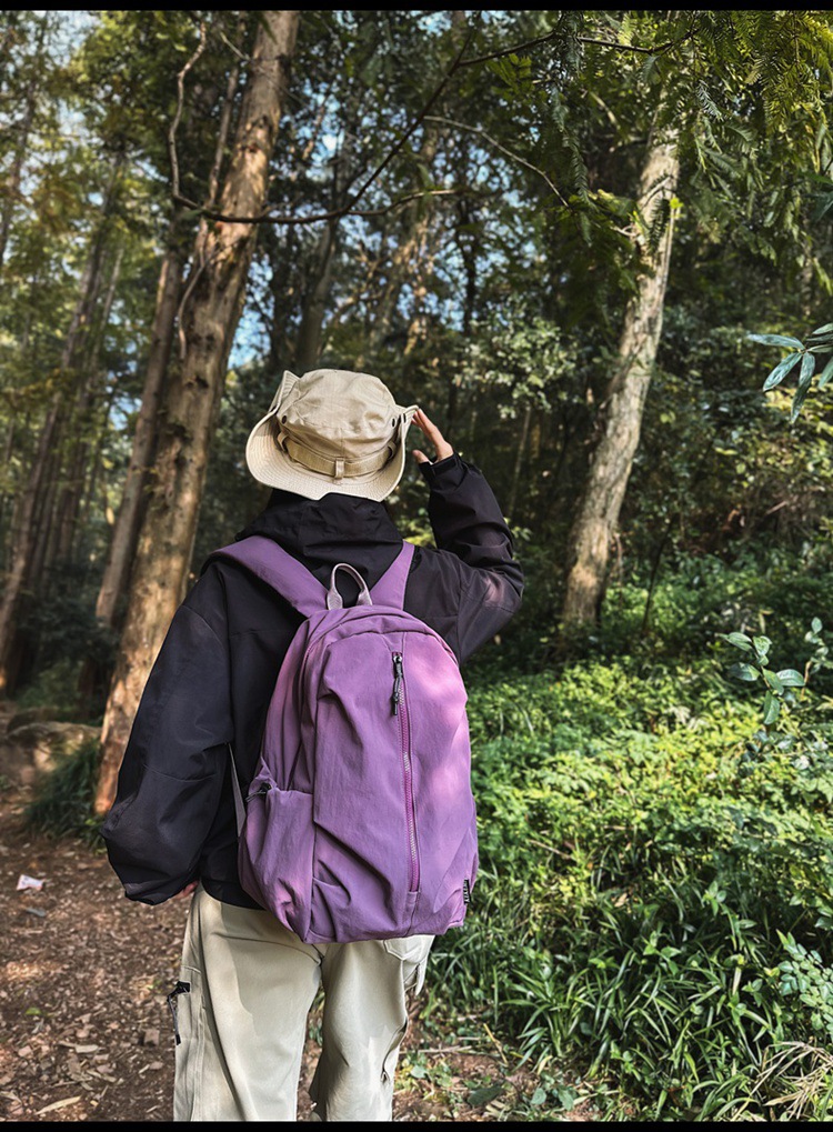 337g Weight Polyester Lining Material Sewing Thread Fashion Element Zipper Closure Type Double Shoulder Straps Strap Type Zipper Backpack Bags Type Holiday, Travel Occasion Oxford Cloth Material Waterproof Function Hiking Backpack Backpack Solid Color Pattern All Seasons Season Unisex Gender Classic Style, Sports Style Square Shape Large Size Waterproof Solid Color Holiday Travel Hiking Backpack 20