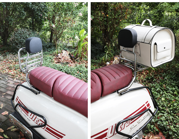 2025Ragt150Ultra Motorcycle Bumper Tail Box Installation Flat Rack Backrest Tail Rack Trunk Modification