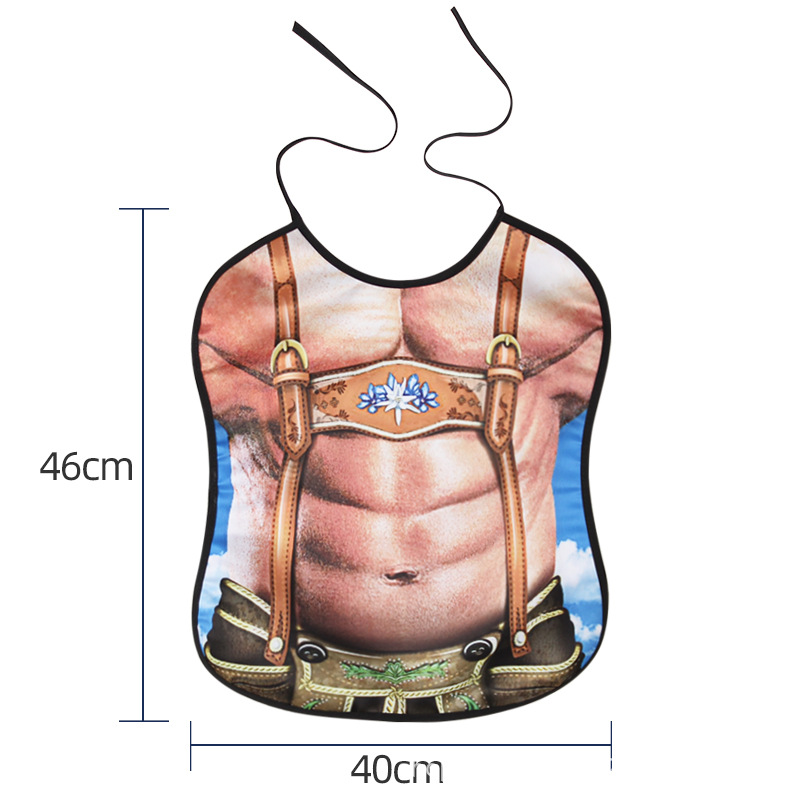 Adulto babero personalidad creativa parodia apoyos divertido Reunión Anual partido olla caliente restaurante invitado fabricante en stock suministro