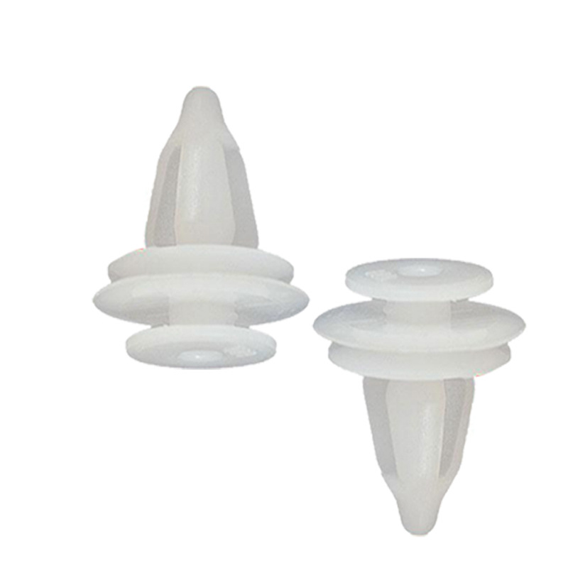 Accesorios del coche al por mayor panel de la puerta forro interior Fender falda lateral nylon hebilla fija clip hebilla de plástico D676