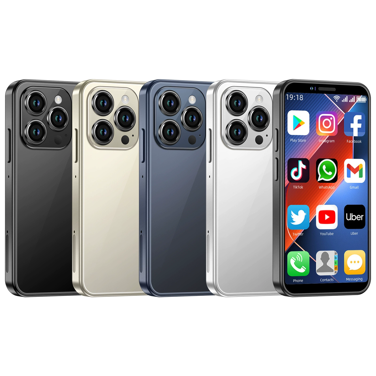 Товар каталог электронная коммерция XS15 HD ультра-малкий экран Android умный мини мобильный телефон dual-sIM карта 4 ядра низкая цена оптом