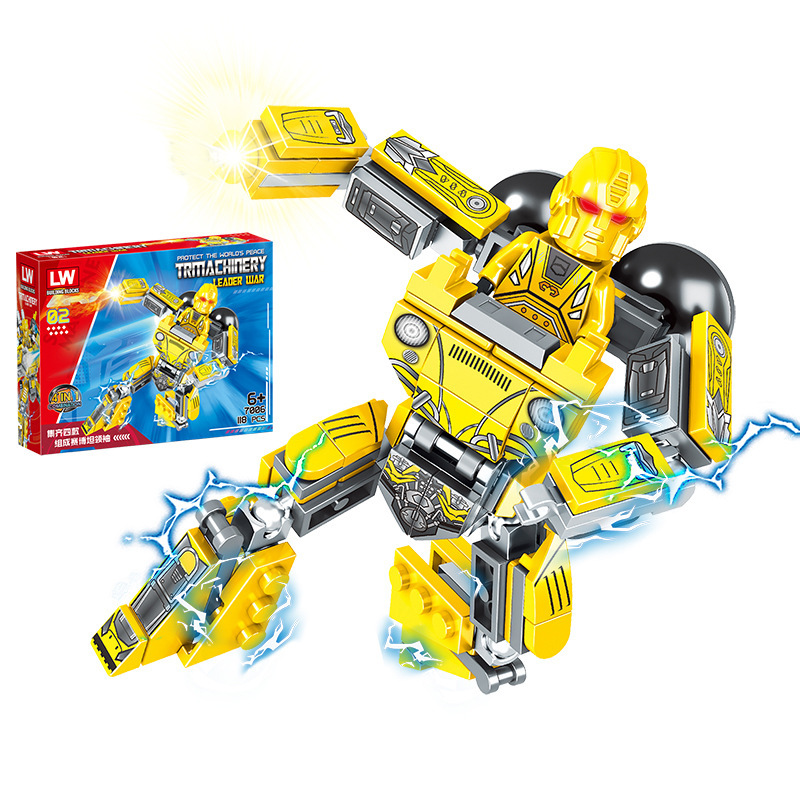 颜色分类图_黄蜂2号机器人【118颗粒】