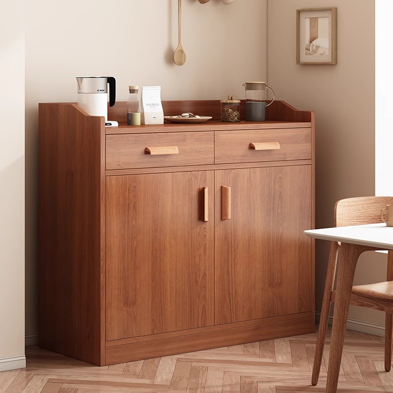 Gabinete de comedor junto a la pared Gabinete de cocina Gabinete de comidas casero Gabinete de almacenamiento Gabinete de salón Gabinete de té de madera maciza