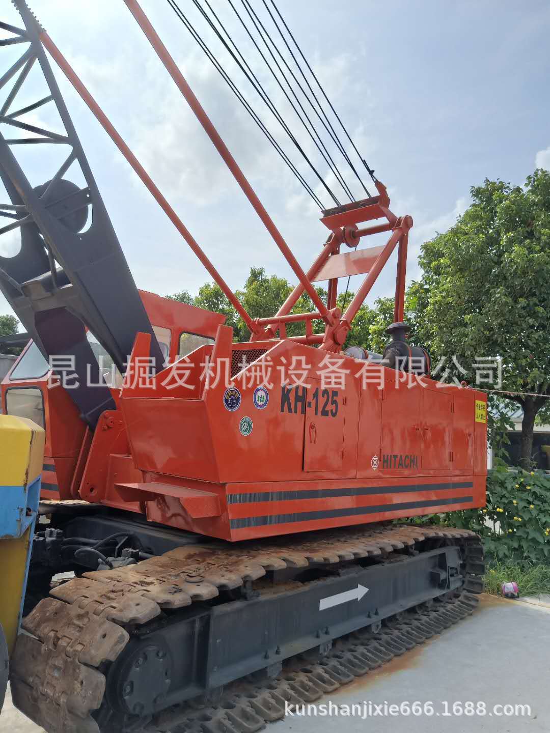 HITACHI 125履带吊 日立35吨履带吊