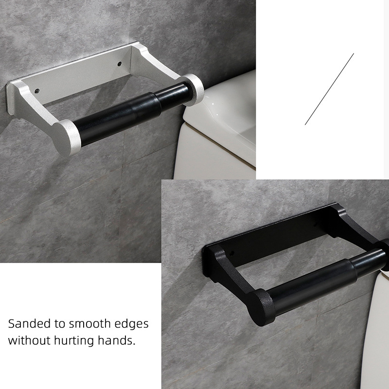 Amazon aluminio oro cuadrado gabinete titular de tejido de la cocina ponche-libre titular de papel higiénico cuarto de baño titular de papel higiénico