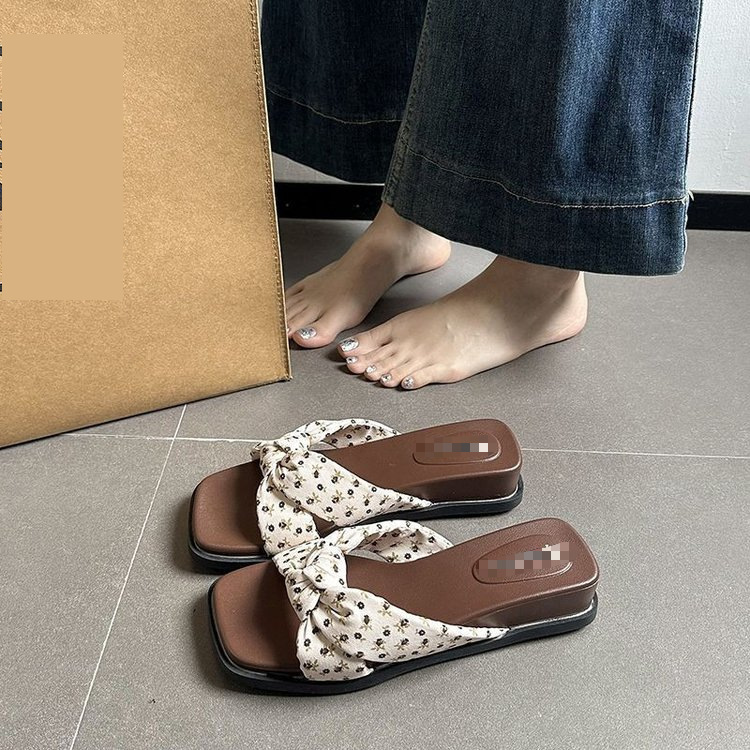 Zapatillas de arco de explosión de verano para mujeres 2026 nuevas zapatillas de playa casuales antideslizantes de mujer image 6