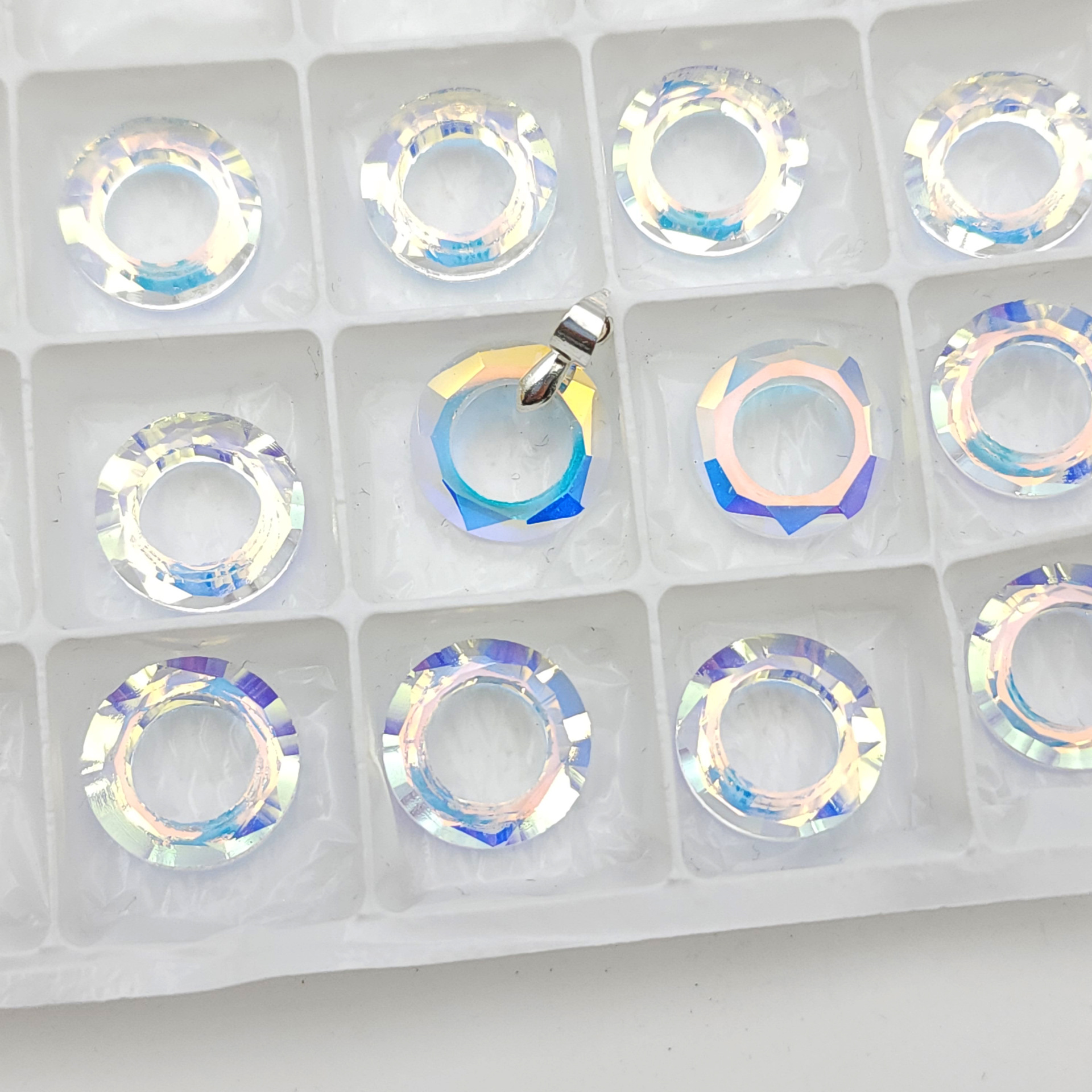 红顶—14mm天使环 / 无扣吊坠