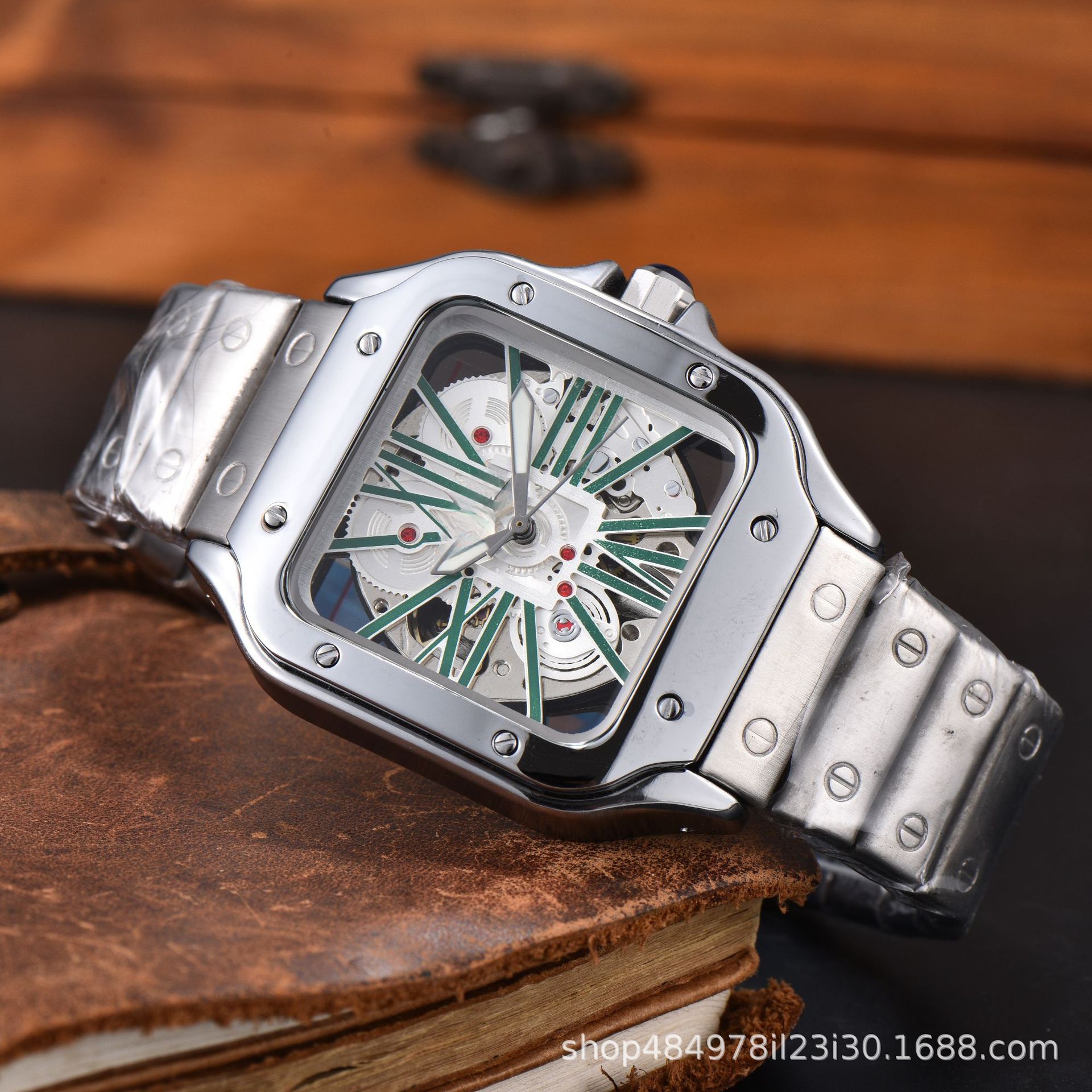 Cartier Santos de Cartier Skeleton WHSA0028