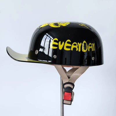 Motorcycle helmet, electric Motosiklet kaskı (dəbilqə) - smiley-face