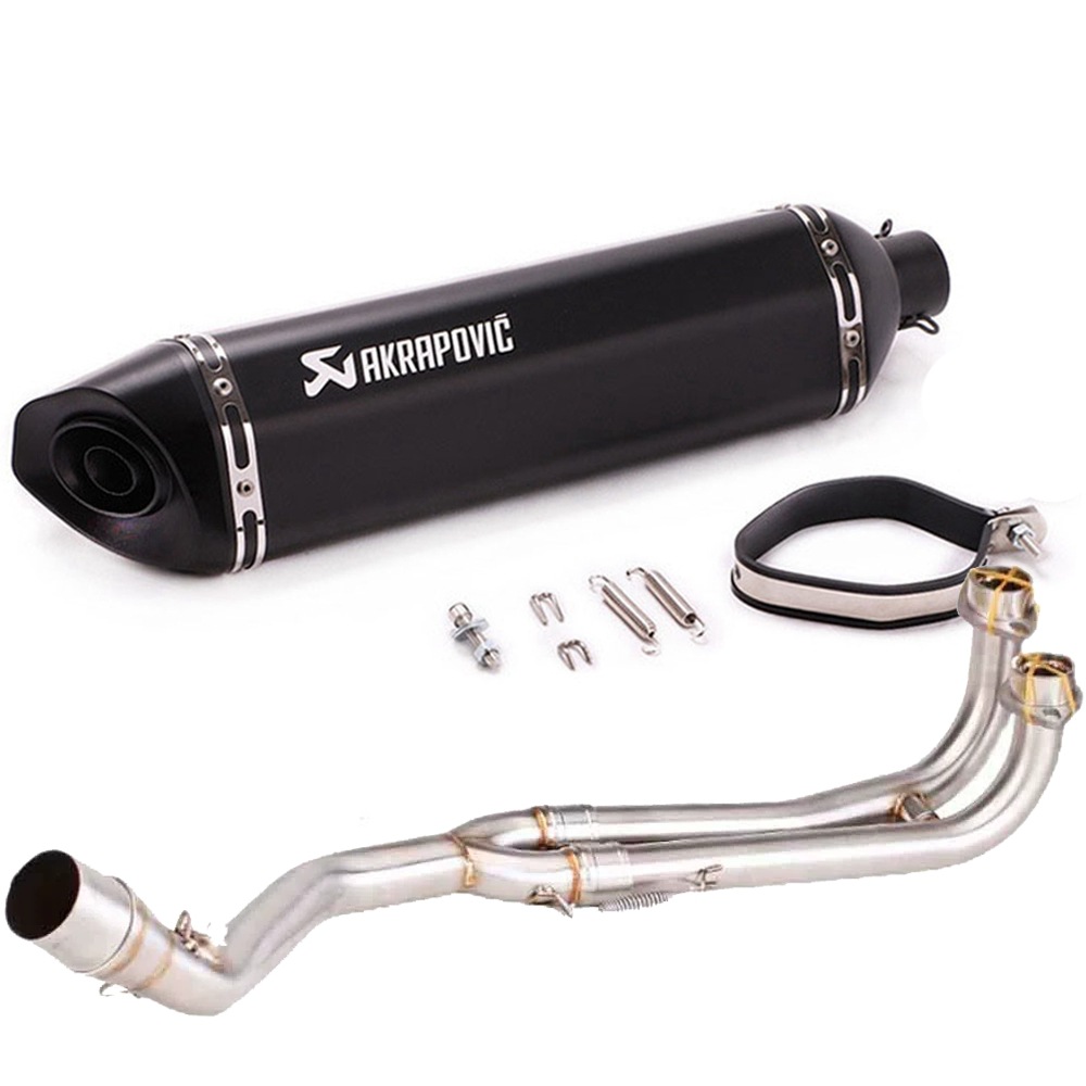 Tmax Scooter Modified Front Exhaust Pipe Stainless Steel Suitable for Tmax500/Tmax530 08-16
