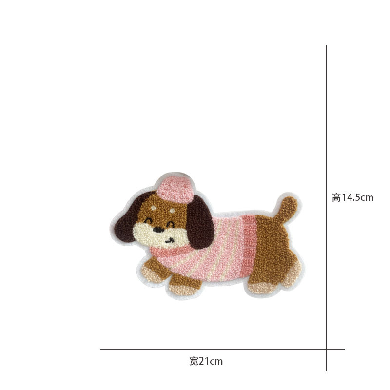 핑크색 강아지