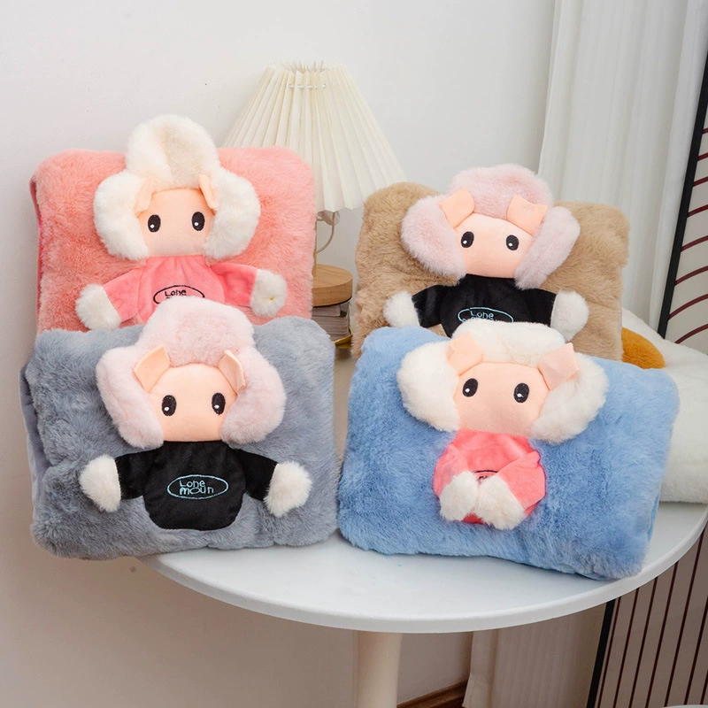 Cartoon water container, plush explosion-proof hand warmer, new collection