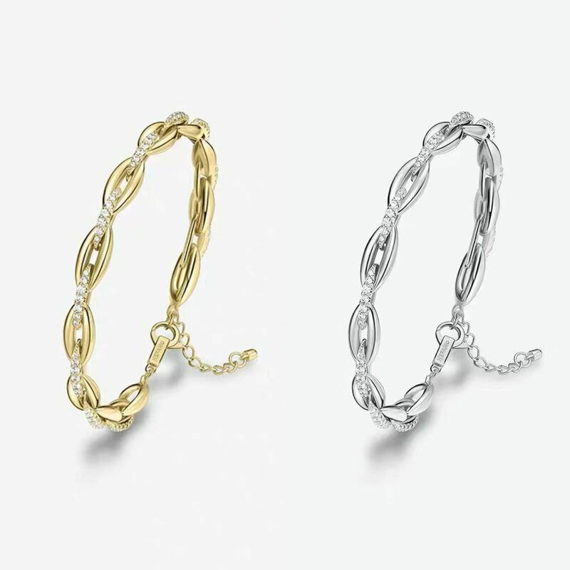[New Product] HEFANG Starlight Chain Bracelet - Light Luxury Women's Niche Versatile Jewelry