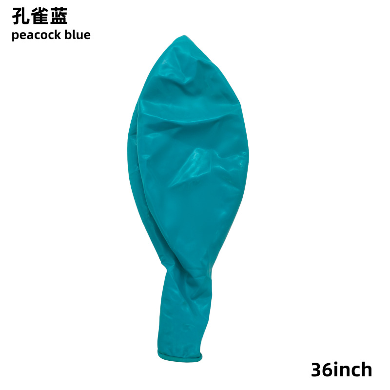 36 pulgadas de globo de látex grueso red tierra roja bola explosiva césped al aire libre juguetes para niños parques puestos al por mayor globo grande