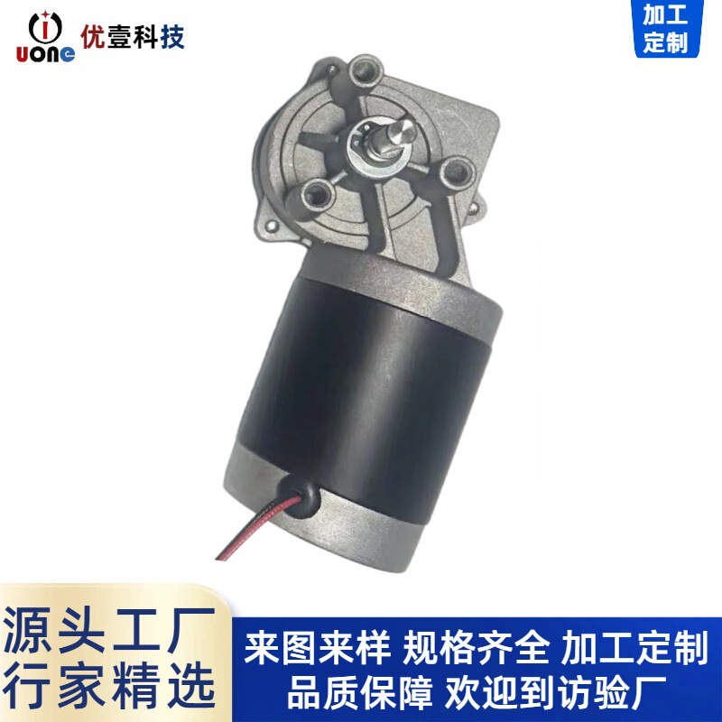 24V Dc Reduction Motor, Plastic Gear Low-Noise Turbine Worm Motor, Motor for Garbage Disposer