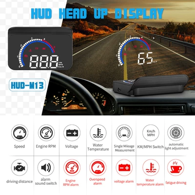 Vehicle HUD Car Modification High-Definition Floating